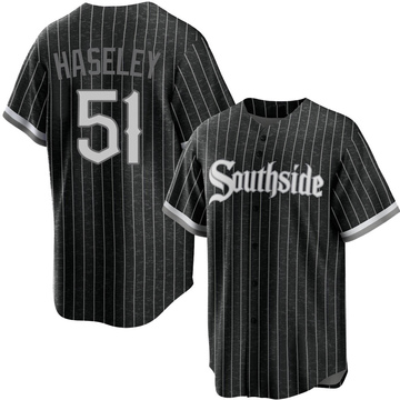 Adam Haseley Youth Replica Chicago White Sox Black 2021 City Connect Jersey