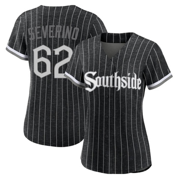 Anderson Severino Women's Authentic Chicago White Sox Black 2021 City Connect Jersey