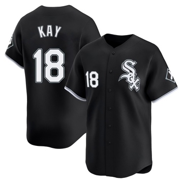 Anthony Kay Youth Limited Chicago White Sox Black Alternate Jersey