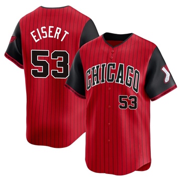 Brandon Eisert Youth Limited Chicago White Sox Red/Black 2025 City Connect Jersey