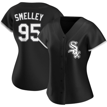 Colby Smelley Women's Authentic Chicago White Sox White Home Jersey