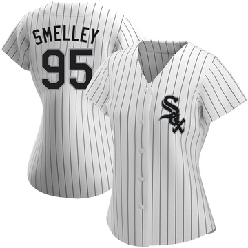 Colby Smelley Women's Replica Chicago White Sox White Home Jersey