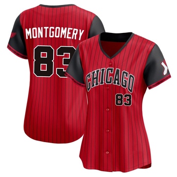 Colson Montgomery Women's Limited Chicago White Sox Red/Black 2025 City Connect Jersey