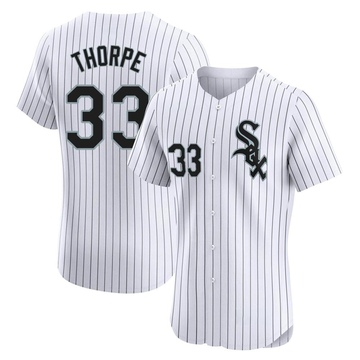 Drew Thorpe Men's Elite Chicago White Sox White Home Jersey