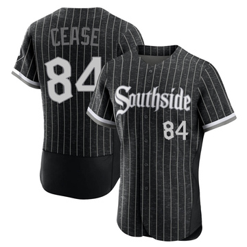Dylan Cease Men's Authentic Chicago White Sox Black 2021 City Connect Jersey