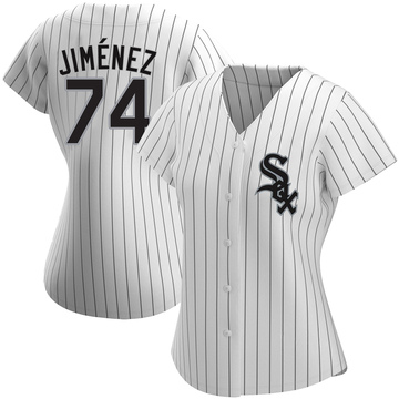 Eloy Jimenez Women's Authentic Chicago White Sox White Home Jersey
