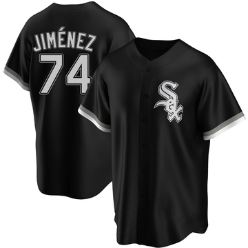 Eloy Jimenez Youth Replica Chicago White Sox Black Alternate Jersey