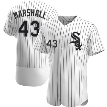 Evan Marshall Men's Authentic Chicago White Sox White Home Jersey
