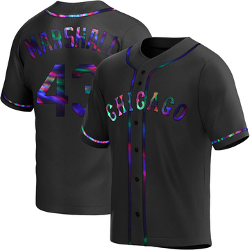 Evan Marshall Youth Replica Chicago White Sox Black Holographic Alternate Jersey