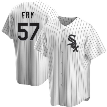 Jace Fry Youth Replica Chicago White Sox White Home Jersey