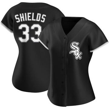 James Shields Women's Authentic Chicago White Sox White Home Jersey