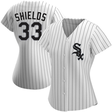 James Shields Women's Authentic Chicago White Sox White Home Jersey