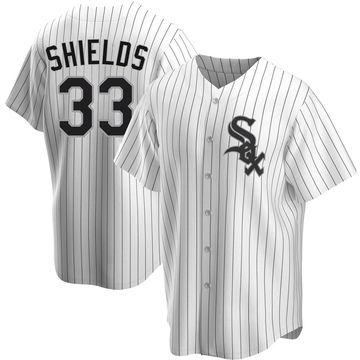 James Shields Youth Replica Chicago White Sox White Home Jersey