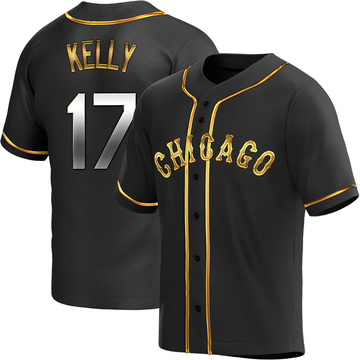 Joe Kelly Youth Replica Chicago White Sox Black Golden Alternate Jersey