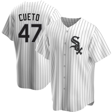 Johnny Cueto Men's Replica Chicago White Sox White Home Jersey