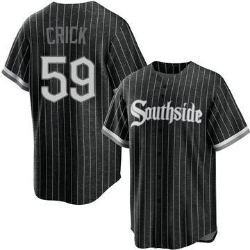 Kyle Crick Youth Replica Chicago White Sox Black 2021 City Connect Jersey