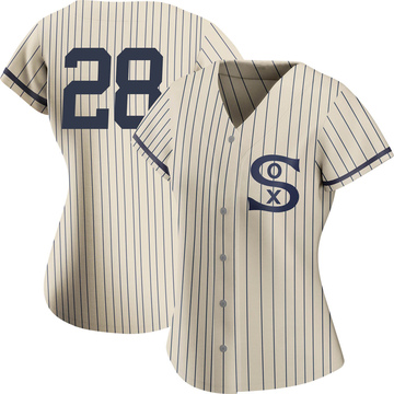 Leury Garcia Women's Authentic Chicago White Sox Cream 2021 Field of Dreams Jersey