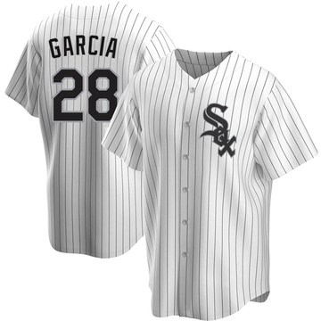 Leury Garcia Youth Replica Chicago White Sox White Home Jersey