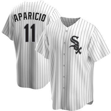 Luis Aparicio Men's Replica Chicago White Sox White Home Jersey
