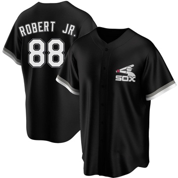 Luis Robert Youth Replica Chicago White Sox Black Spring Training Jersey