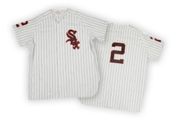 Nellie Fox Men's Authentic Chicago White Sox White Throwback Jersey