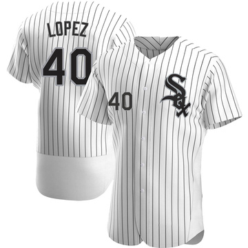 Reynaldo Lopez Men's Authentic Chicago White Sox White Home Jersey