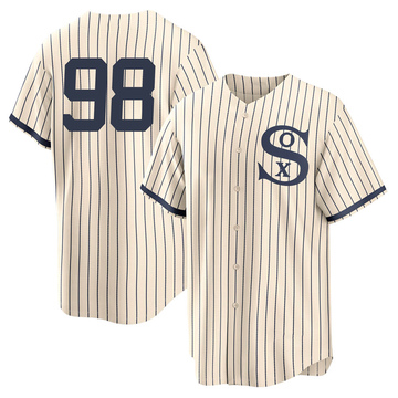Theo Denlinger Youth Replica Chicago White Sox Cream 2021 Field of Dreams Jersey