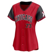 Wikelman Gonzalez Women's Limited Chicago White Sox Red/Black 2025 City Connect Jersey