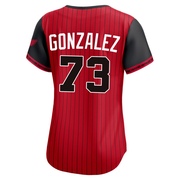 Wikelman Gonzalez Women's Limited Chicago White Sox Red/Black 2025 City Connect Jersey