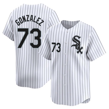 Wikelman Gonzalez Youth Limited Chicago White Sox White Home Jersey